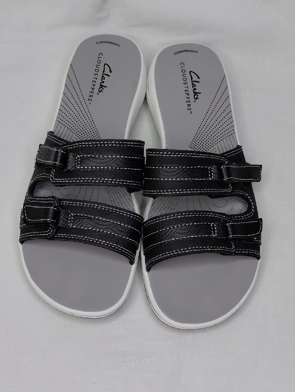 Clarks Cloudsteppers Breeze Piper Sandal Women’s Size 8M Black